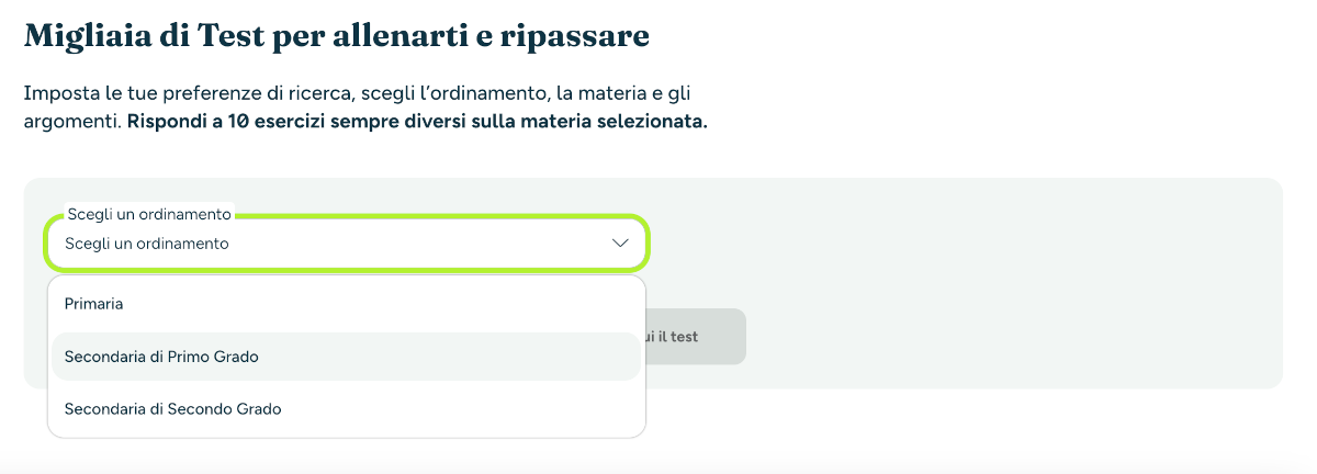 Studente. Come Esercitarsi Con HUB Test – Assistenza HUB Scuola